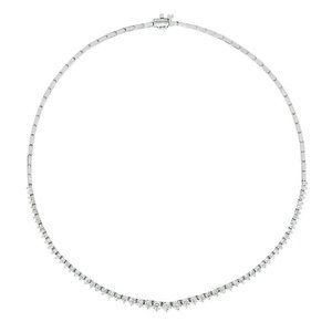 5.00 Carat Natural Diamond Necklace 16''